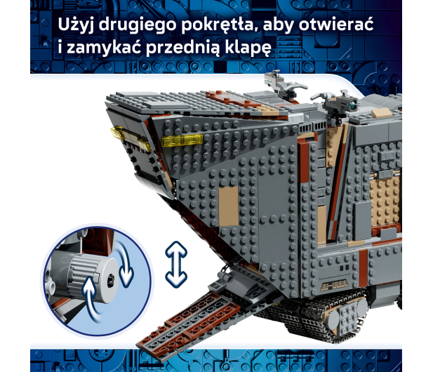 LEGO STAR WARS 75453 Piaskoczołg wędrownych Jawów i bagnorożec - 1547412 - zdjęcie 7